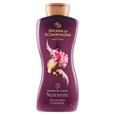 Spuma Di Sciampagna Bagno Doccia Nutriente Argan E Patchouly 650ml