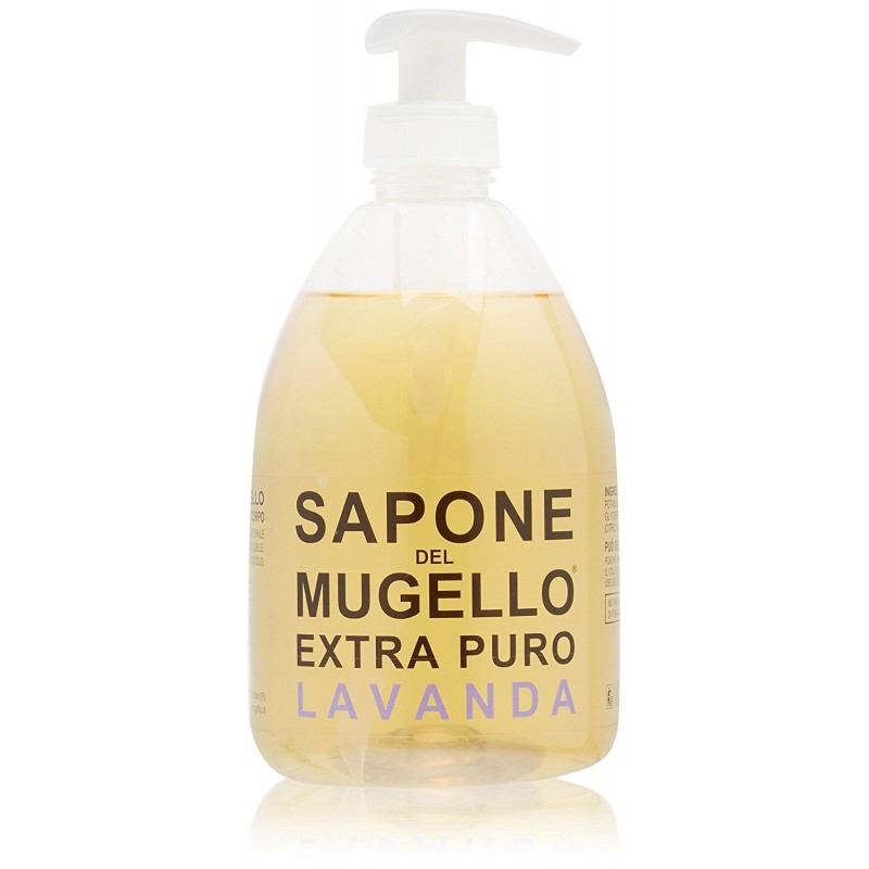 8004395290024 Sapone Del Mugello Sapone Liquido Lavanda Con Dispenser 500ml