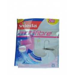 Vileda Panno Microfibra Actifiber 29x29cm 2pz