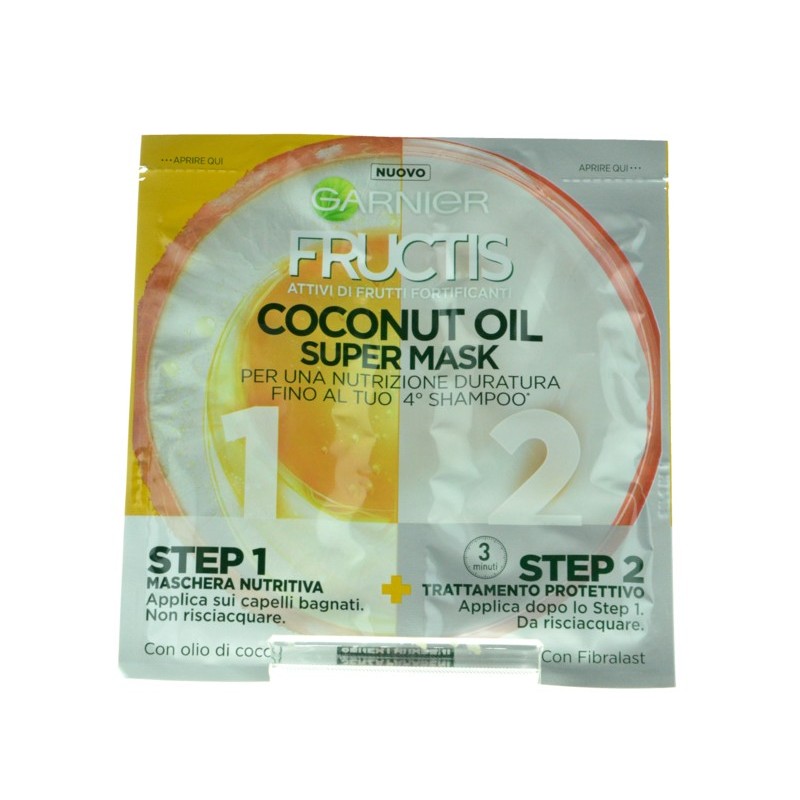 Fructis Maschera Super Mask Coconut 2x15ml