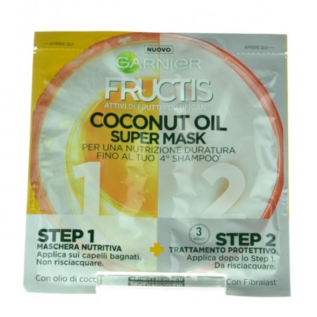 3600542071055 Fructis Maschera Super Mask Coconut 2x15ml