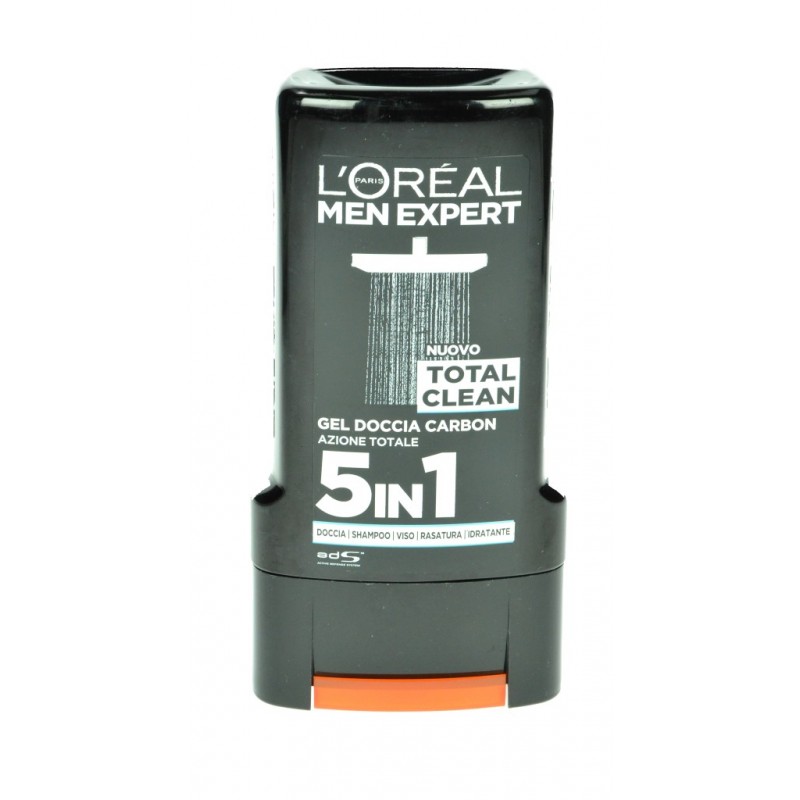 L'oreal Men Expert Doccia Gel Total Clean 300ml