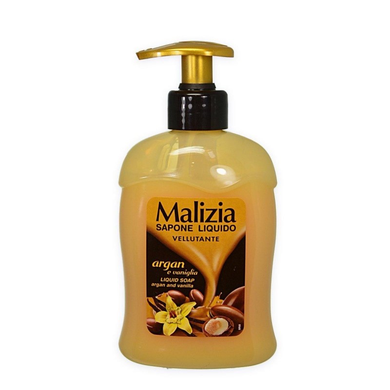 Malizia Sapone Liquido Argan Con Dispenser 300ml