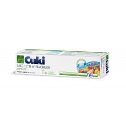 Cuki Sacchetti Apri E Chiudi Ermetici Grandi 3lt 10pz