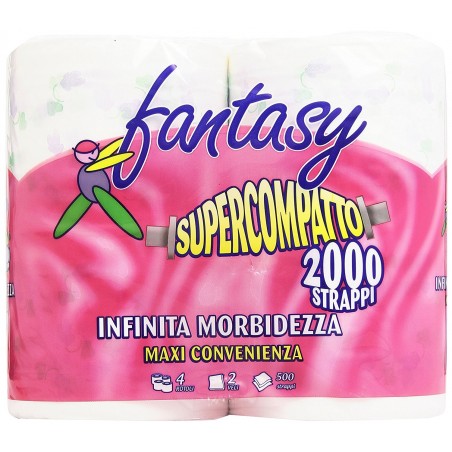 8007091001147 Fantasy Igienica Supercompatto 4pz