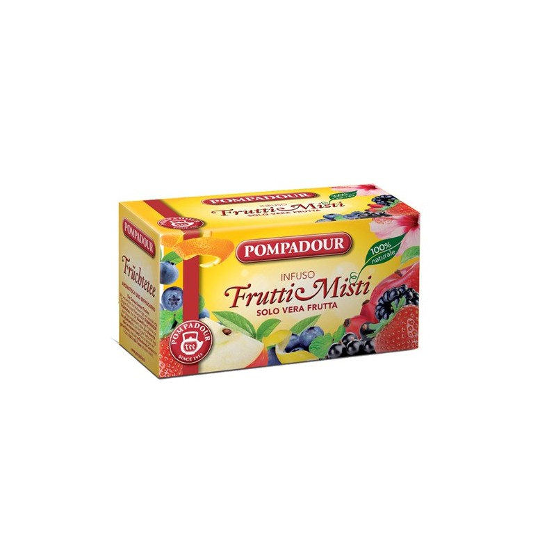 Pompadour Infuso Frutti Misti 20 Filtri