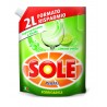 Sole Piatti Limone Eco-Ricarica 2000ml