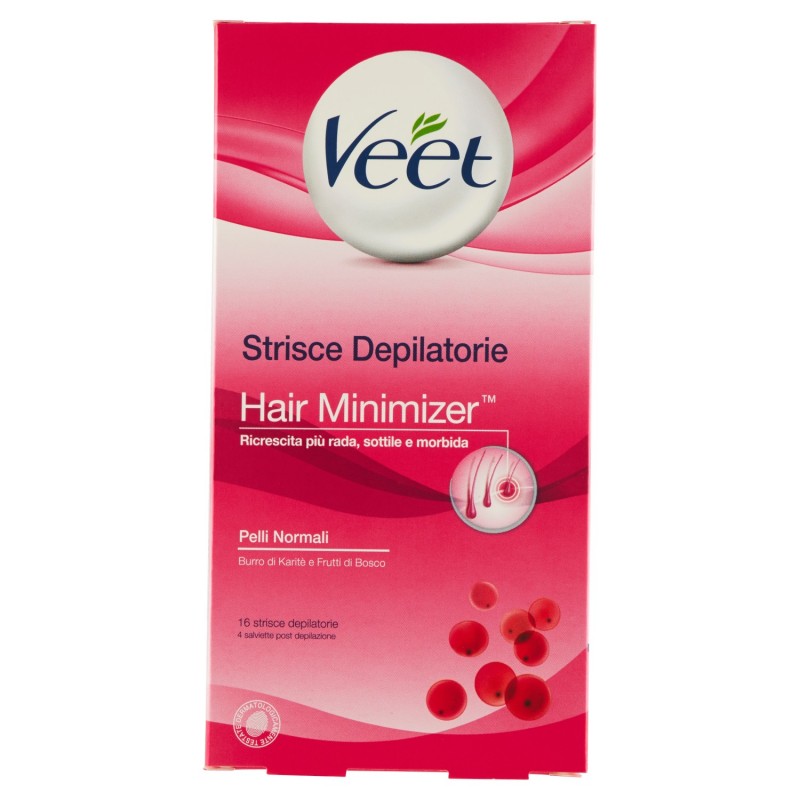 Veet Strisce Corpo Pelli Normali 16pz