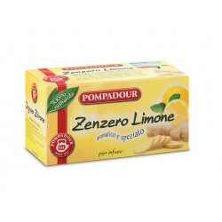 Pompadour Infuso Zenzero Limone 20 Filtri