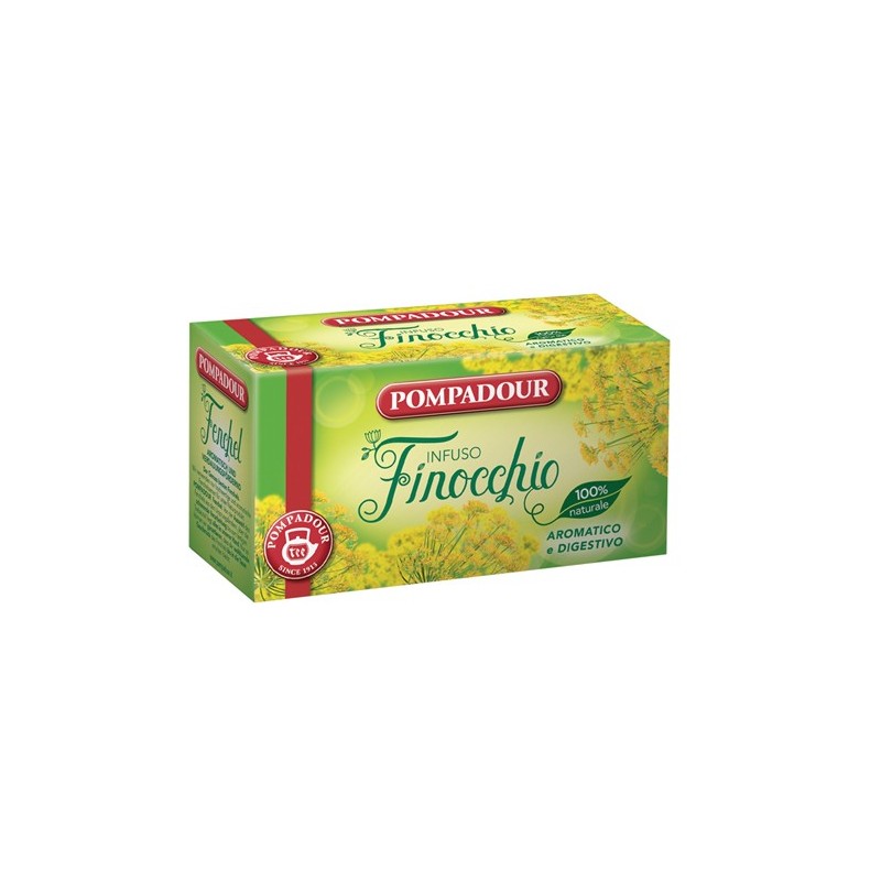 Pompadour Infuso Finocchio 20 Filtri