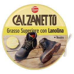 8004235002473 Calzaneto Grasso Superiore Con Lanolina Per Calzature 100ml