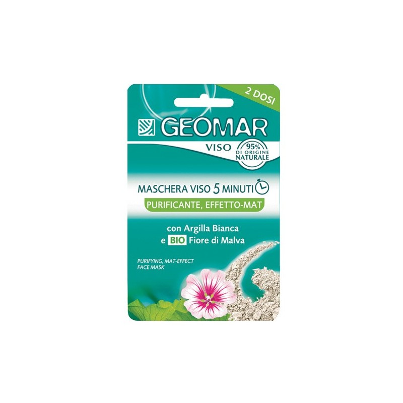 Geomar Masch Viso Purificante - Effetto-Mat 2x7,5ml