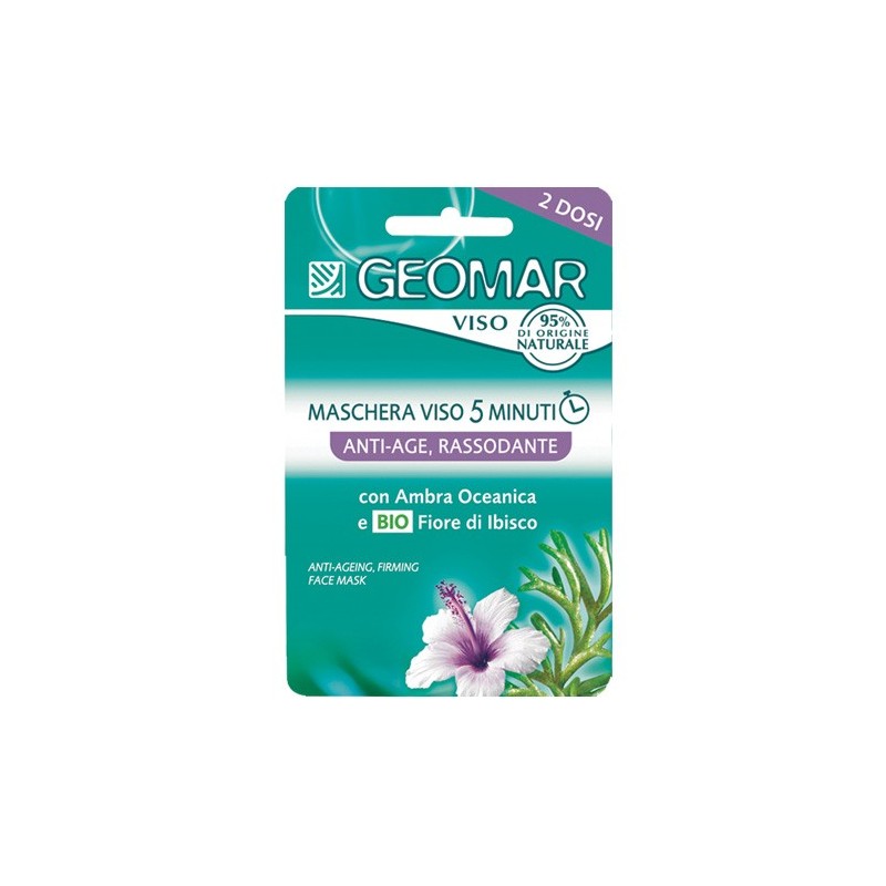 Geomar Maschera Viso Anti-Age - Rassodante 2x7,5ml