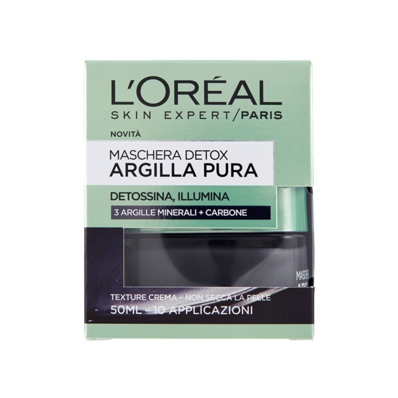 L'oreal Maschera Argilla Pura Esfoliante Vaso 50ml