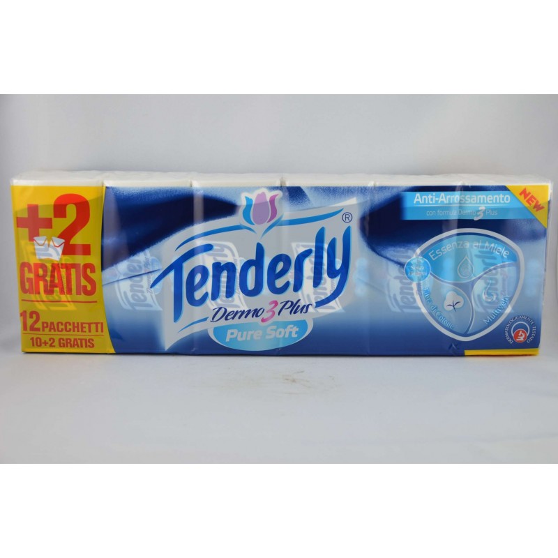 Tenderly Pure Soft Fazzoletti 10+2pz