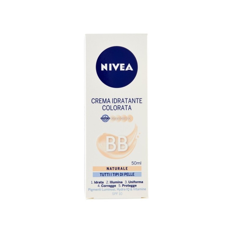 Nivea Crema Bb Idratante Colorata Naturale 50ml