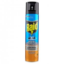 5000204991871 RAID MOSCHE & ZANZARE FIORI D'ARANCIO SPRAY 400ML