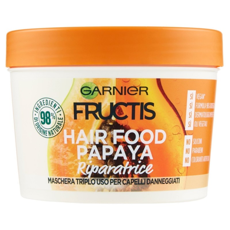 Fructis Maschera Hair Food Papaya 390ml