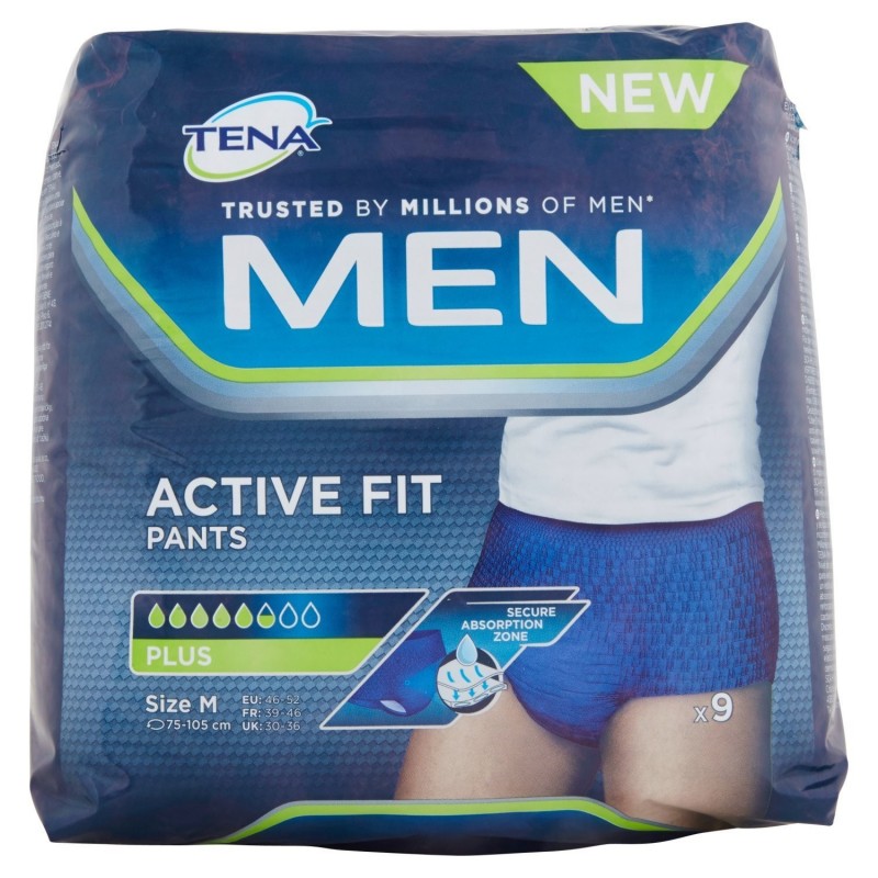 Tena Men Pants Plus Media 9pz