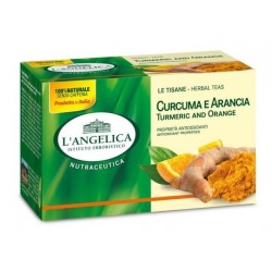 L'ANGELICA TISANA CURCUMA E ARANCIA 20 FILTRI