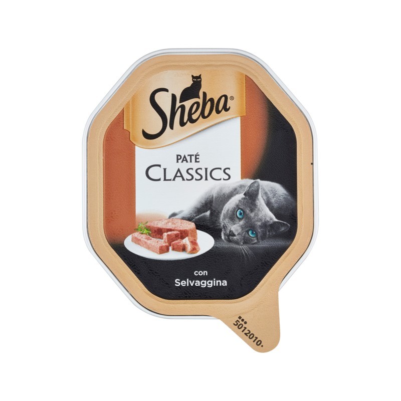 Sheba Pate' Classics Selvaggina 85gr