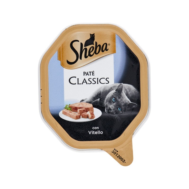 Sheba Pate' Classics Vitello 85gr