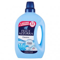 Felce Azzurra Liquido Lavatrice Classico 32 Misurini 1595ml