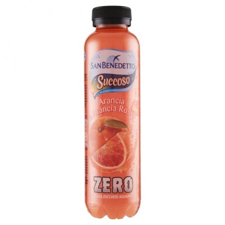 8001620015629 San Benedetto Succoso Zero Arancia Rossa 400ml