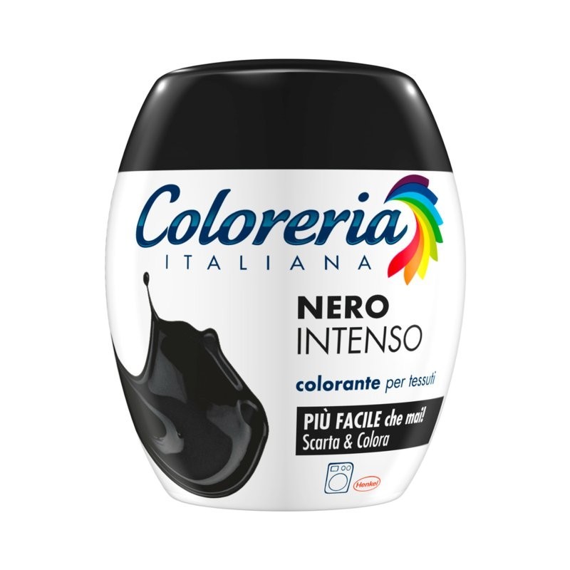 8015100571406 Coloreria Italiana Colorante Per Tessuti Nero Intenso 350gr