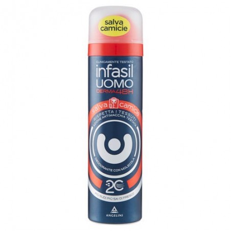 8000036021699 Infasil Deo Spray Uomo Salva Camicie New 150ml