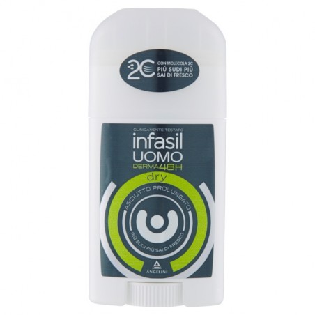 8000036021729 Infasil Deo Stick Uomo Dry New 40ml