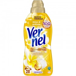 8015100573684 Vernel Ammorbidente Fiore Di Frangipani E Olio Di Cotone 700ml