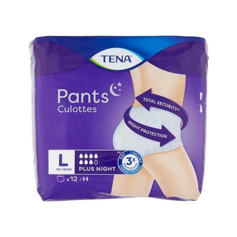 Tena Pants Plus Night Large 12pz