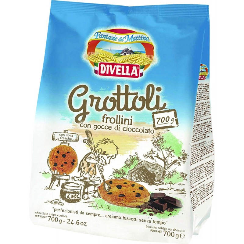 Divella Grottoli Gocce Cioccolato 700gr