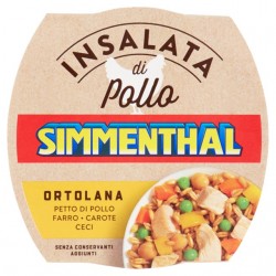 Simmenthal Insalata Di Pollo Ortolana Con Farro Carote E Ceci 160gr