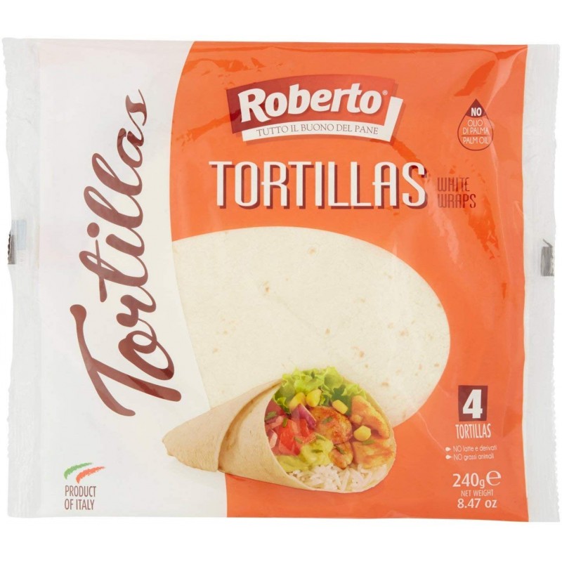 Roberto Tortillas 4 Pezzi - 240gr