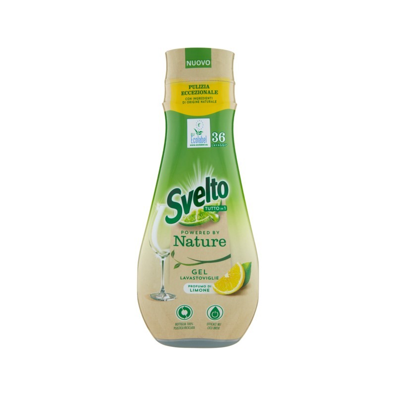 Svelto Gel Tutto In Uno Limone 36 Misurini 640ml