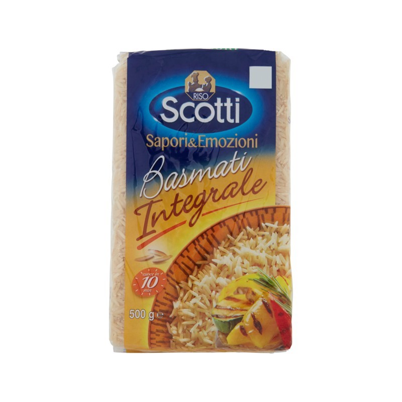 Scotti Sapori E Emozioni Riso Basmati Integrale 500gr