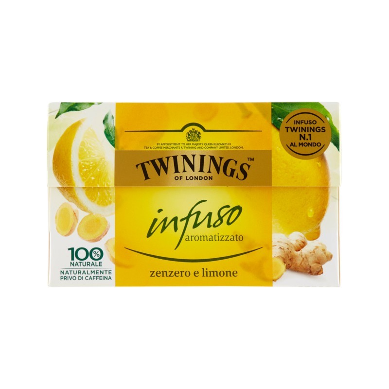 0070177177515 Twining Infuso Zenzero E Limone 20 Filtri 30gr