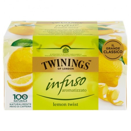 0070177177492 Twining Infuso Lemon Twist 20 Filtri 30gr