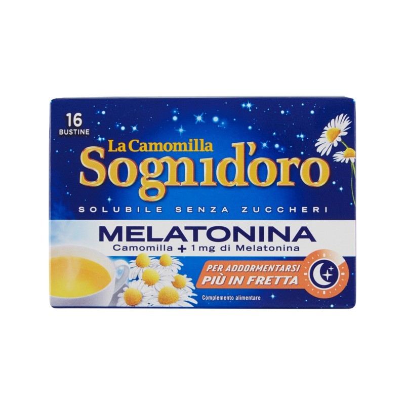 8000050026076 Sognid'oro Camomilla Melatonina 16x4gr