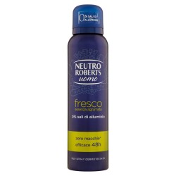 Neutro Roberts Deo Spray Uomo Fresco Essenza Agrumata 150ml