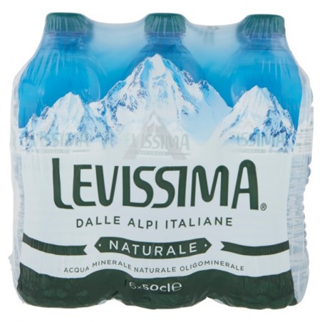 8001050025540 Levissima Acqua Naturale 6x500ml