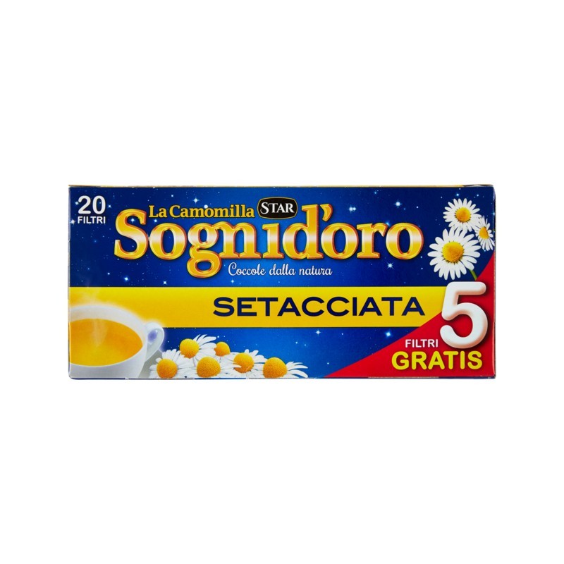 Sognid'oro Camomilla Setacciata 20 Filtri 33gr