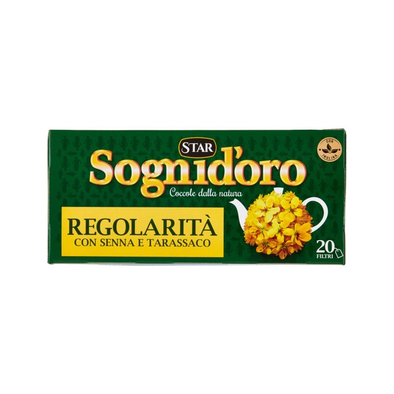 Sognid'oro Tisana Regolarita' 20 Filtri 40gr