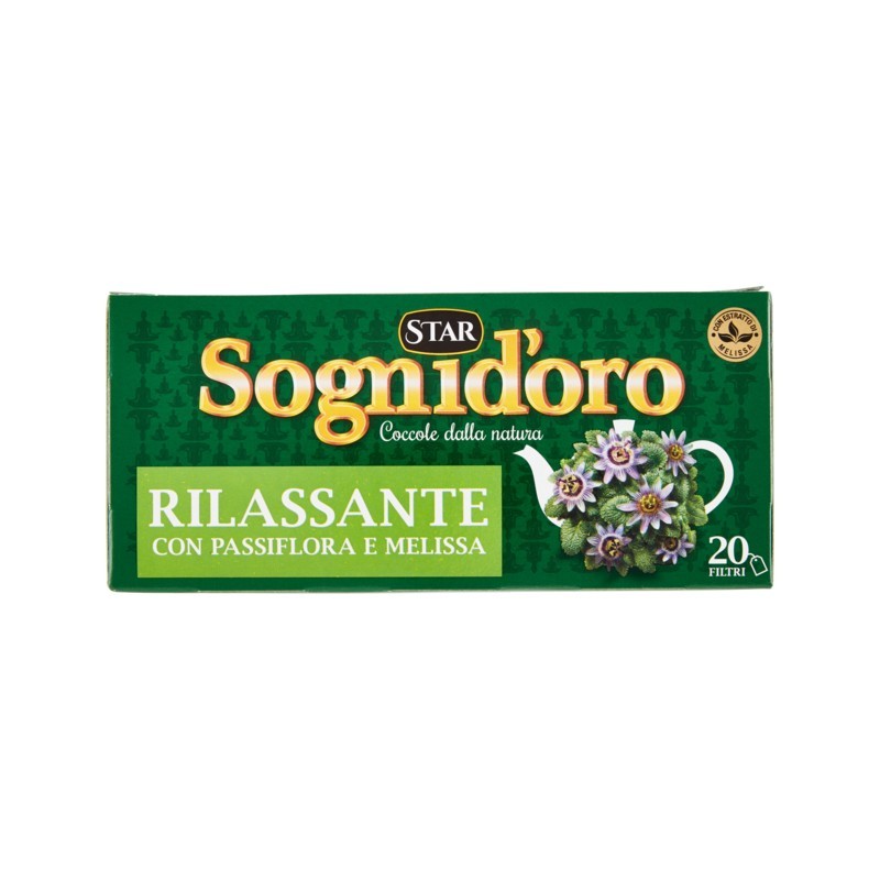 8000050448700 Sognid'oro Tisana Rilassante 20 Filtri 40gr