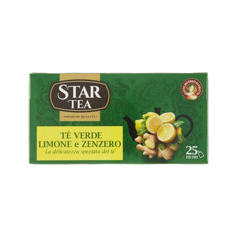 Star Te' Verde Limone Zenzero 25 Filtri 42gr