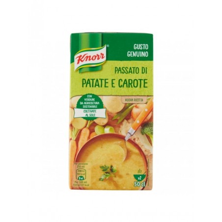 8714100755518 Knorr Passato Patate E Carote Brick New 500ml