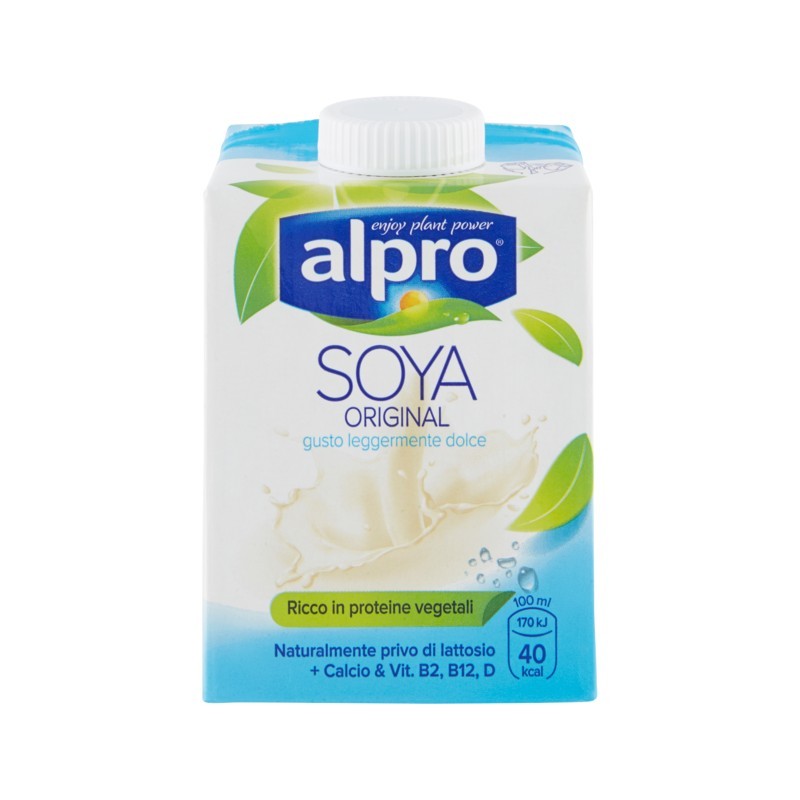 Alpro Soya Calcio Natural Brick 500ml