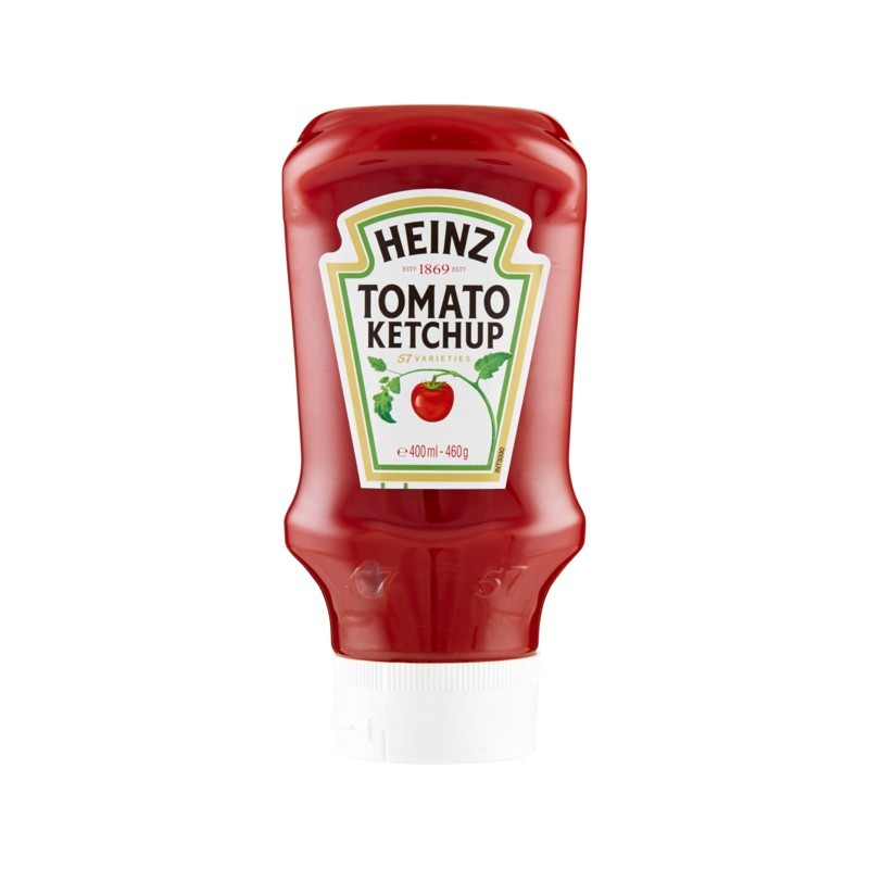 8715700421353 Heinz Tomato Ketchup Top Down 400ml